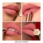 4 - Guerlain KissKiss Kissproof Honey Blurred Matte Lipstick Refill 335 Light Rose 1.85g