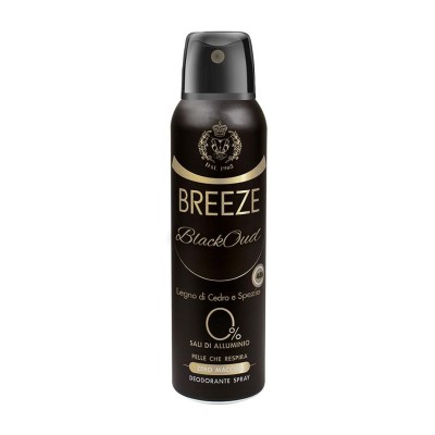 1 - BREEZE Black Oud Deodorante Spray 150ml