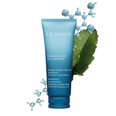2 - Clarins Hydra-Essentiel [HA²] Hydrating mask Women 75 ml Cream