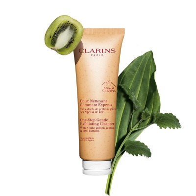 2 - Clarins Doux Nettoyant Gommant Express Women Gel 125 ml