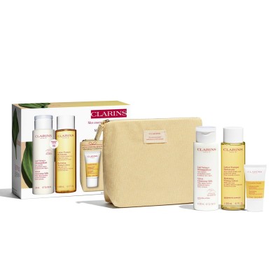1 - Clarins Essenziali Detersione - Pelle normale 200ml + 200ml + 15ml