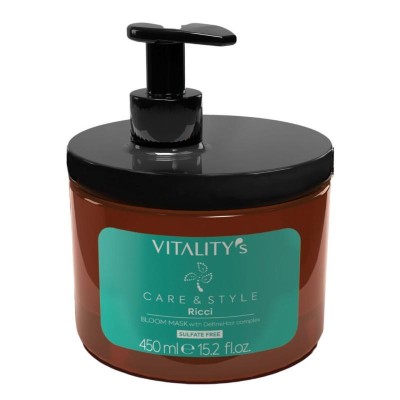 1 - Vitality's Care & Style Ricci Bloom maschera per capelli 450 ml Unisex