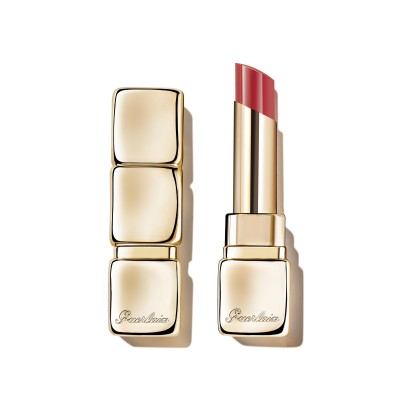1 - Guerlain KissKiss Shine Bloom Rossetto Brilliante Con Il 95% Di Ingridienti Di Origine Naturale 229 Petal Blush