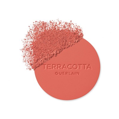 2 - Guerlain Terracotta Blush The Healthy Glow Powder Blush - 90% Naturally-Derived Ingredients 05 Dark Coral