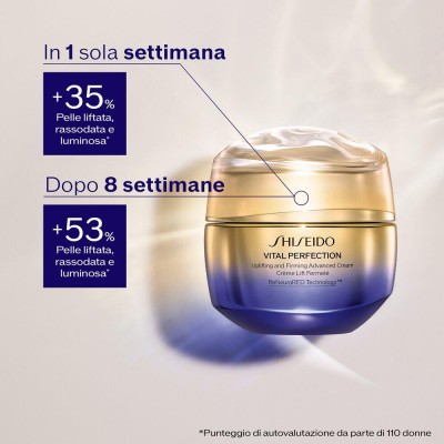 3 - Shiseido Vital Perfection Uplifting and Firming Advanced Cream Crema da giorno Viso 50 ml