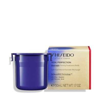 1 - Shiseido Vital Perfection Overnight Firming Treatment Refill Crema da notte Viso