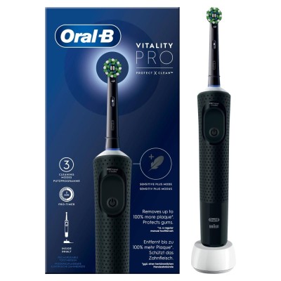 2 - Oral-B Vitality Pro Adulto Spazzolino rotante Nero