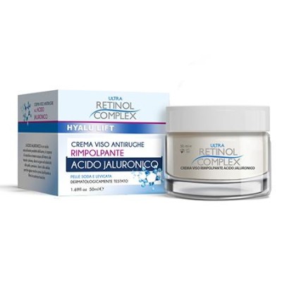 1 - Retinol Complex CREMA VISO RIMPOLPANTE ALL’ACIDO JALURONICO 50ml