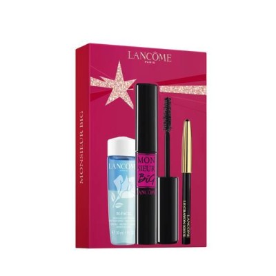 1 - Lancôme Monsieur Big Mascara Look Gift Set: Monsieur Big Mascara - Big Is The New Black 01 10ml + Le Crayon Khôl - Miniatu