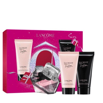 2 - Lancôme La Nuit Trésor Eau de Parfum 30 ml Set, La Nuit Trésor Eau de Parfum 30 ml, La Nuit Trésor Body Lotion 50 ml, La