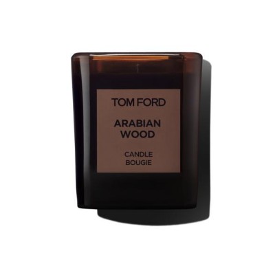 1 - TOM FORD Private Blend Arabian Wood candela di cera Altro Bergamotto, CEDAR, Fresia, Gardenia, Miele, Giacinto, Lavanda, Mus