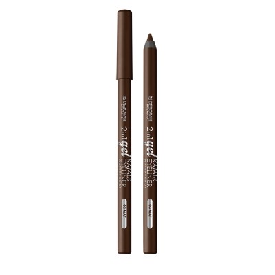 1 - Deborah Milano Matita 2 In 1 Gel MAT BROWN 03