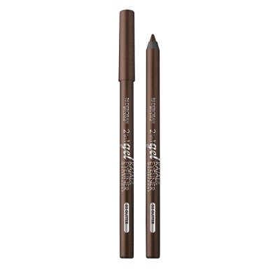 1 - Deborah Milano Matita 2 In 1 Gel GLITTER BROWN 03