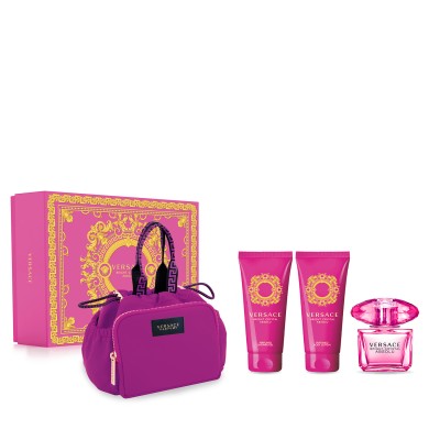 1 - Versace Bright Crystal Absolu Set profumi e prodotti da bagno 4 pz Femmina