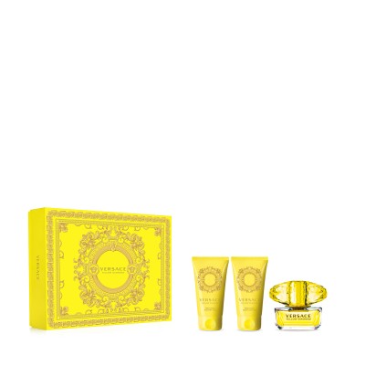 1 - Versace Yellow Diamond Set profumi e prodotti da bagno 3 pz Femmina