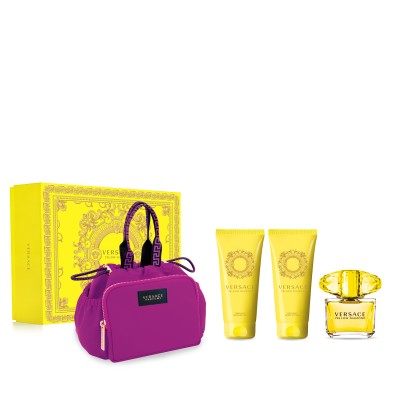 1 - Versace Yellow Diamond Set profumi e prodotti da bagno 4 pz Femmina
