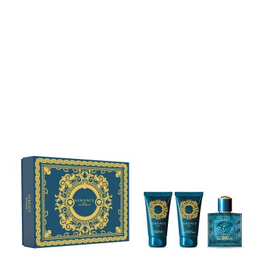 1 - Versace Eros Pour Homme EDT Set profumi e prodotti da bagno 3 pz Maschio