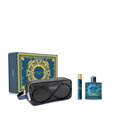1 - Versace Eros Pour Homme EDP Uomo 2 pz