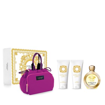 1 - Versace Eros Pour Femme EDT Set profumi e prodotti da bagno 4 pz Femmina