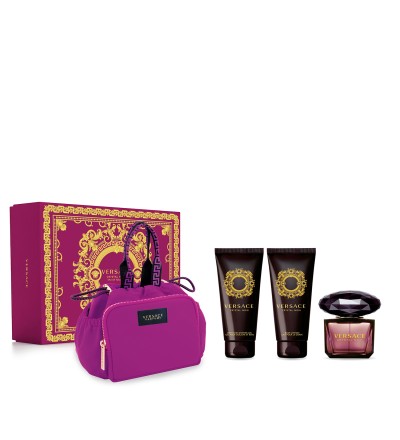 1 - Versace Crystal Noir EDT Set profumi e prodotti da bagno 4 pz Qualsiasi tipo
