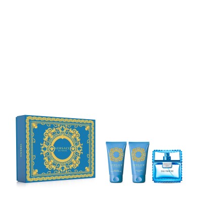1 - Versace Man Eau Fraiche Set profumi e prodotti da bagno 3 pz Maschio