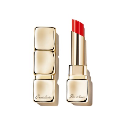 2 - Guerlain KissKiss Shine Bloom 319 Peach Kiss
